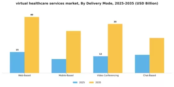 virtual healthcare services market Segment Image 1