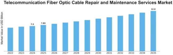 Telecommunication Fiber Optic Cable Repair and Maintenance Services Market Size