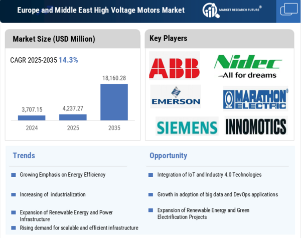 Europe Middle East Low High Voltage Motors Market  Infographic