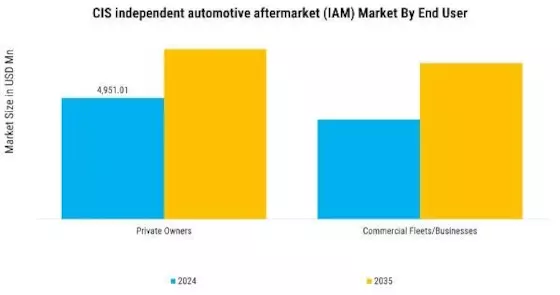 CIS Independent Automotive Aftermarket Market Segment Image 4