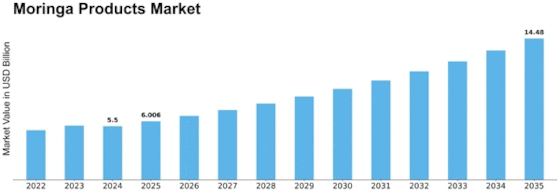 Moringa Products Market Size
