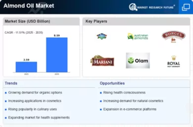 Almond Oil Market Infographic