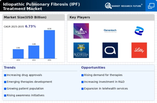 Idiopathic Pulmonary Fibrosis Treatment Market Infographic