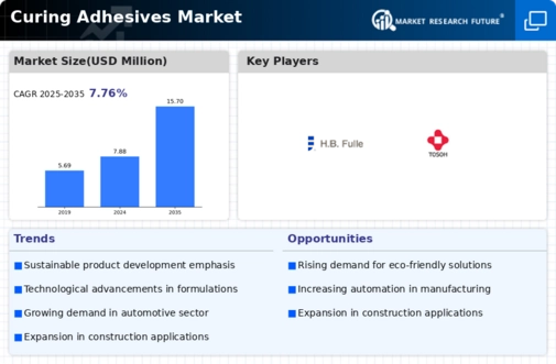 Curing Adhesives Market Infographic